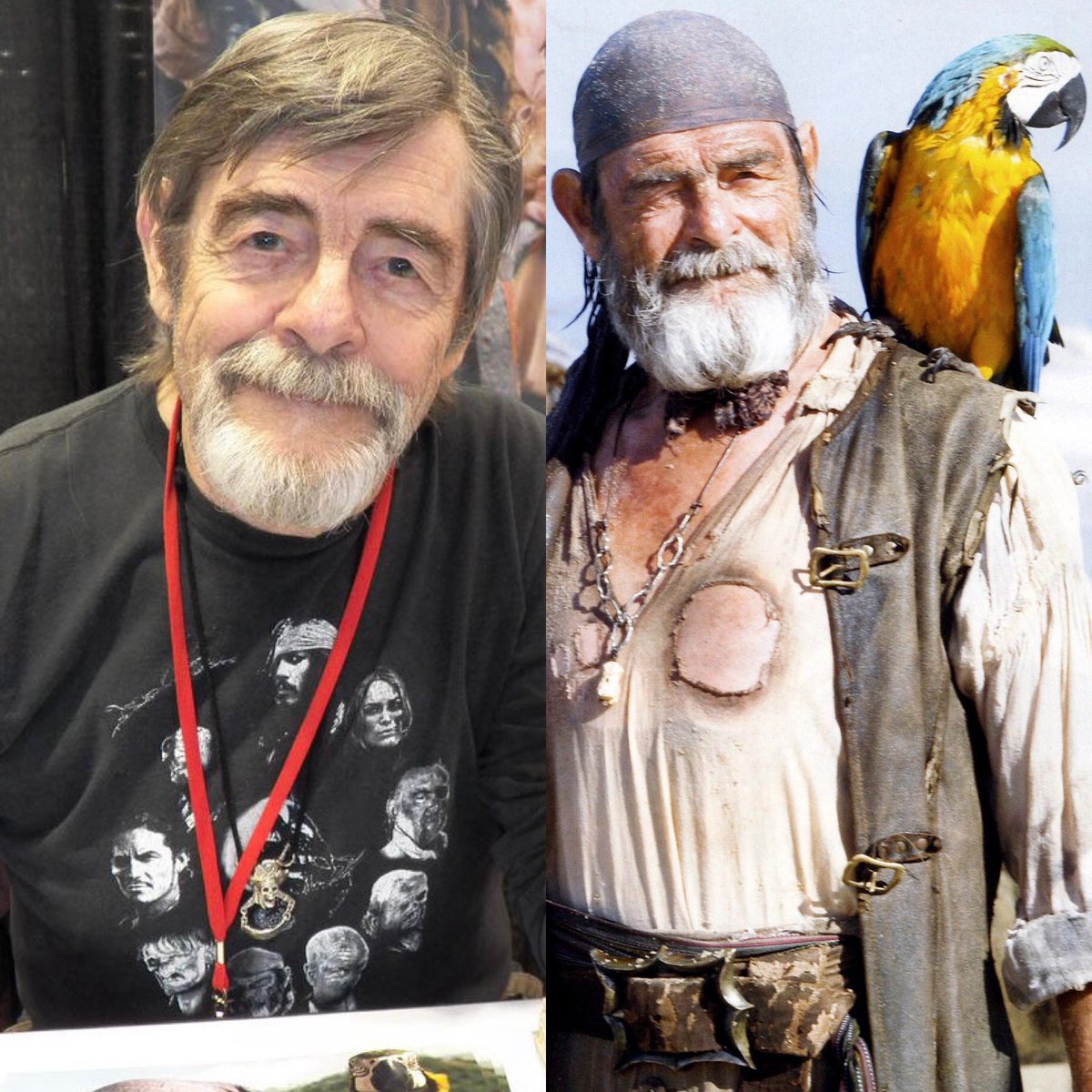 Today we honor what would’ve been David Bailie’s 88th birthday. David of course played Cotton in Pirates of the Caribbean 1-3. We unfortunately lost David in 2021, but he left behind an incredible body of work and will be remembered well by all of us fans.