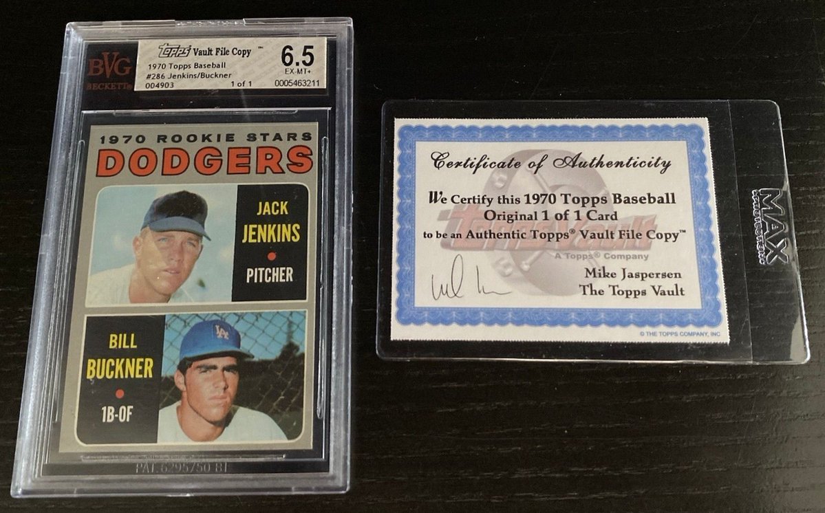 A 1-of-1 Buckner Rookie from the Topps Vault, Frank Garo’s 1979 Wild West (and Civil War) Special, Plus Links to Great Hobby Writing, today, in Newsletter 140! 

postwarcards.substack.com/p/the-post-war…