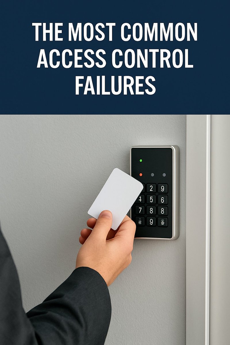 DynamicReact's tweet image. 🔓 Most access control failures come from simple habits: tailgating, shared badges, outdated access lists, weak PINs, and poor training.
Fix the small gaps → prevent the big breaches.
#accesscontrol #securitytips #dynamicreactions