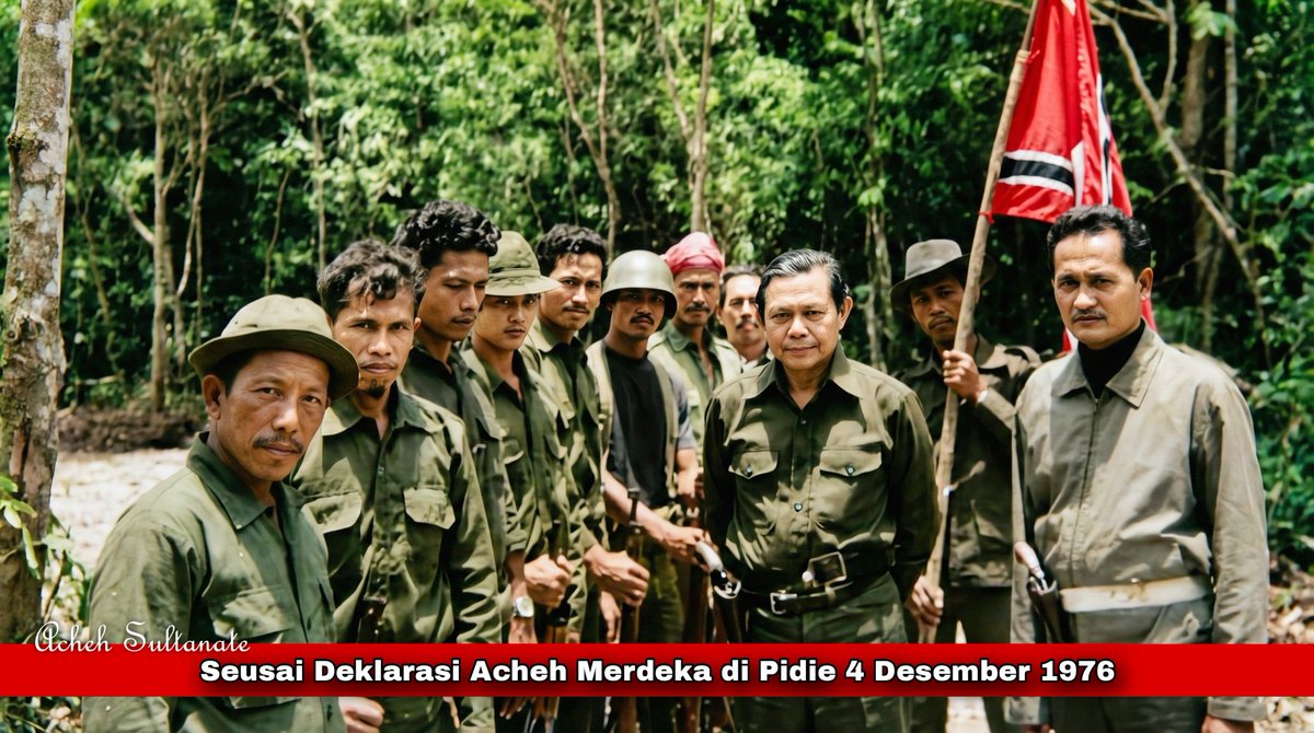 Acheh Merdeka (AM), declared by Teungku Hasan Tiro on 4 December 1976, was his idea since January 1965 to form the State of Acheh.

For him, Achehnese traditional values had been trampled on by industrial progress during the Soeharto era.