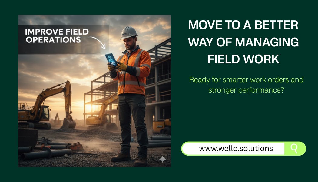 WelloSolutions's tweet image. In today’s fast-paced field operations, technicians need more than paper-based tasks and delayed updates — they need real-time visibility, instant communication, and seamless workflows.
#FSM #FieldTechnicians #WelloSolutions