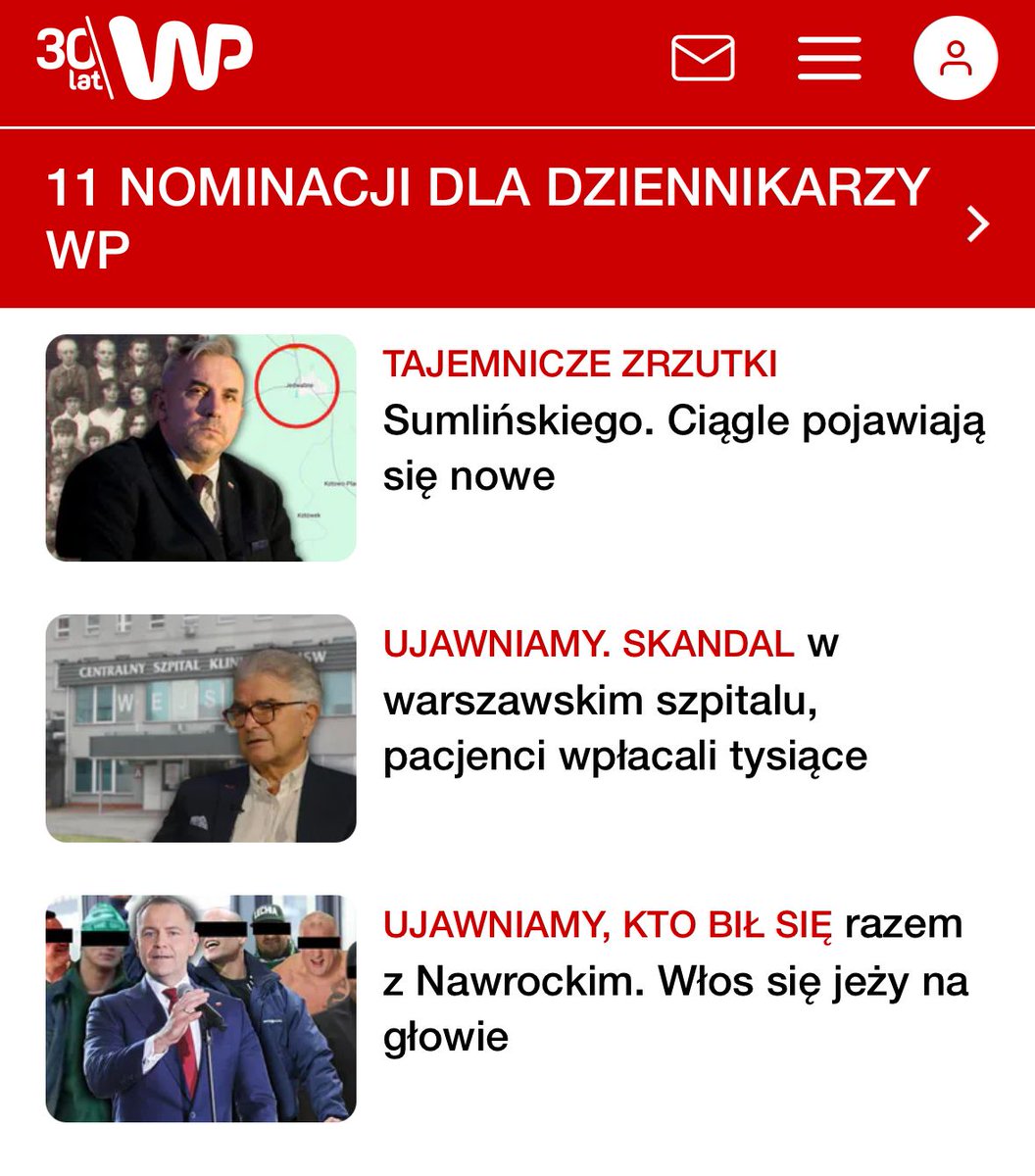 Jesteśmy tuż po  ogłoszeniu nominacji do nagrody Grand Press - najbardziej prestiżowej  nagrody w polskim dziennikarstwie. Dziennikarze Wirtualna Polska zdobyli  aż 11 nominacji - najwięcej w naszej historii. Nie potrafię znaleźć  słów, które w pełni oddałyby, jak bardzo jestem z