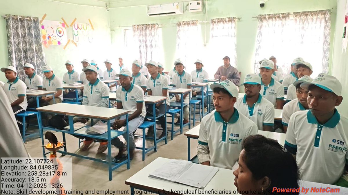dforkl's tweet image. Skill Development Training and Employment Programme for Kenduleaf Beneficiaries of Rourkela K.L. Division conducted on 04-12-2025.
#SkillDevelopment #KenduLeaf #RourkelaKLDivision #Empowerment #TrainingProgramme #Odisha #ForestDept #LivelihoodSupport  #CommunityDevelopment