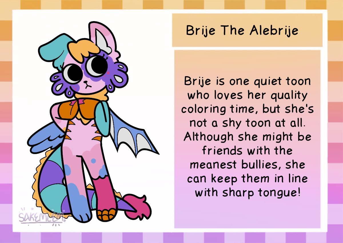 Info cards &amp; redesigns of the rest of DotD toons!
#dandysworld #oc