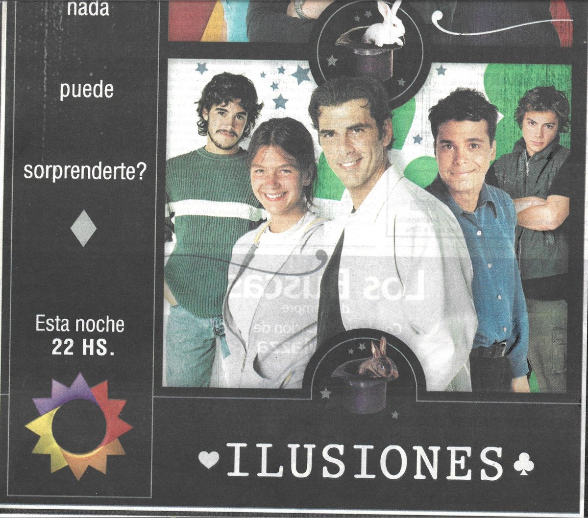 TintaOjo's tweet photo. #Hace25Años #En2000
El lunes 4/12/00 POLKA sacaba de la galera una nueva tira.
Dejaba de lado la redacción y el set televisivo de #Primicias para dar paso a la cantina y la magia de #Ilusiones,
con triángulo protagonico de #OscarMartínez, #CatherineFulop y #JulietaDíaz. https://t.co/BQFQTsPSGa