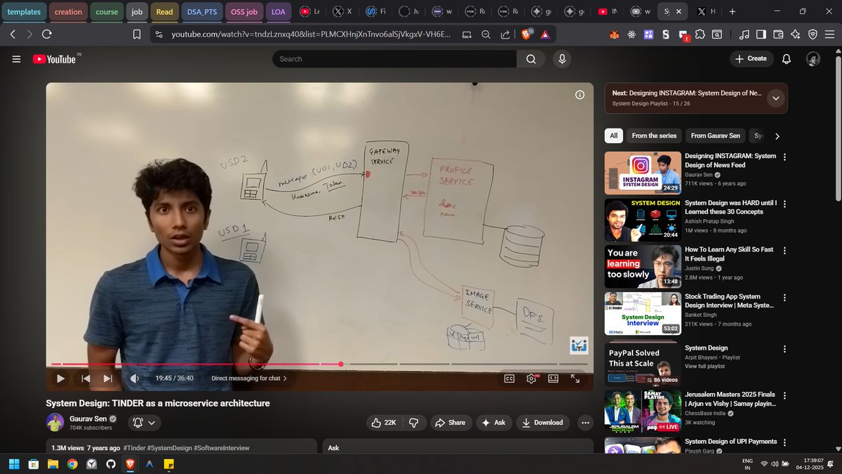 harshit_py's tweet image. It&apos;s crazy how much clearer the approach and optimization gets when you actually draw it out on paper.  
Thanks for the lessons @gkcs_