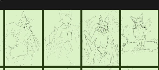 こういうのいっぱいある中で適当に選んで描いてる 