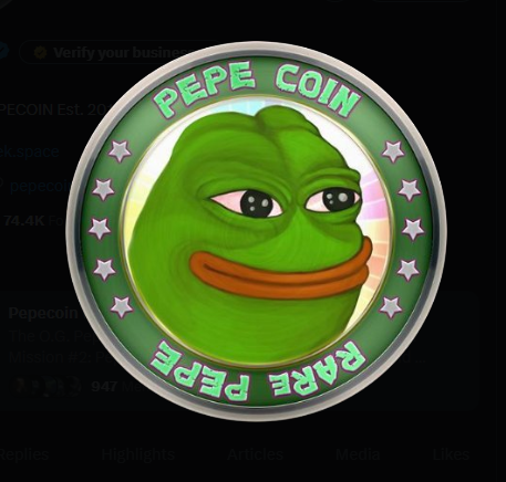 Pepecoin tweet media