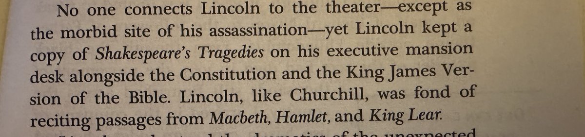 What did Lincoln read?