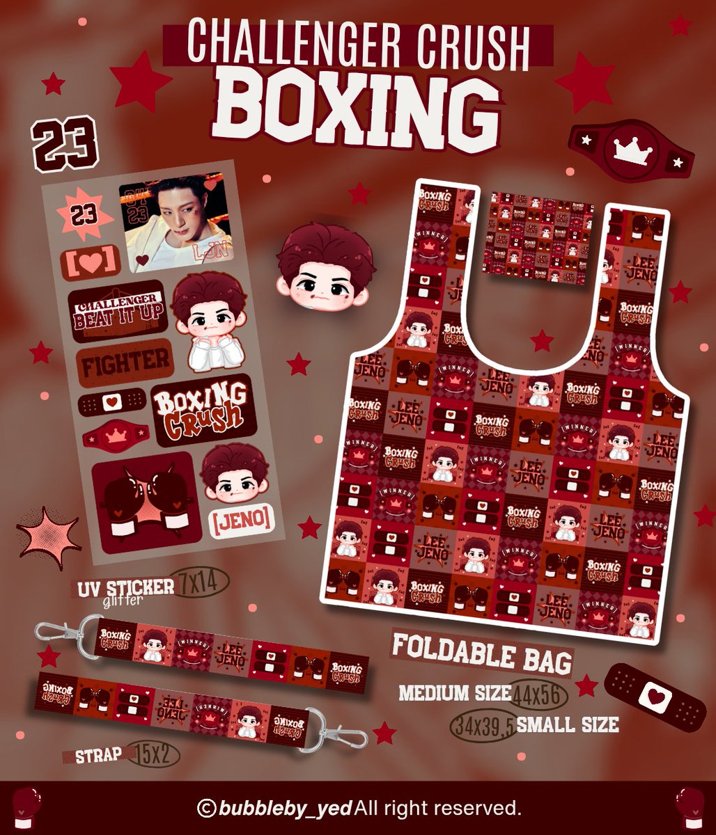 bubbleby_yed's tweet image. ❤️ OPEN PRE-ORDER JENO COWBOY &amp;amp; BOXING FOLDABLE BAG MERCH 🤎

📅 4 - 14 Desember 2025
💸 Detail Price (Each/Fullset) at gform
🎁 Get Special Freebies

⬇️More Information &amp;amp; Pre-order⬇️
🔗forms.gle/rEd4uwzvmtUgQf…

if you have any question can dm me 💌 can ww 🌏
*bisa dp rendah (dm)