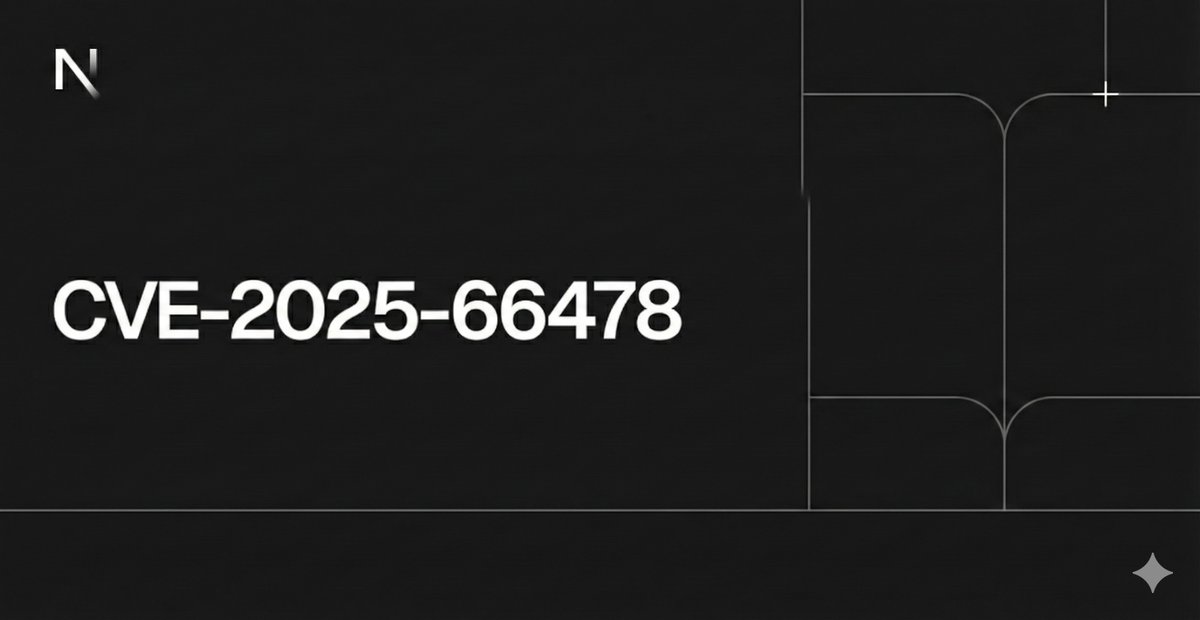 hackernewstop5's tweet image. NextJS Security Vulnerability #HackerNews
nextjs.org/blog/CVE-2025-…