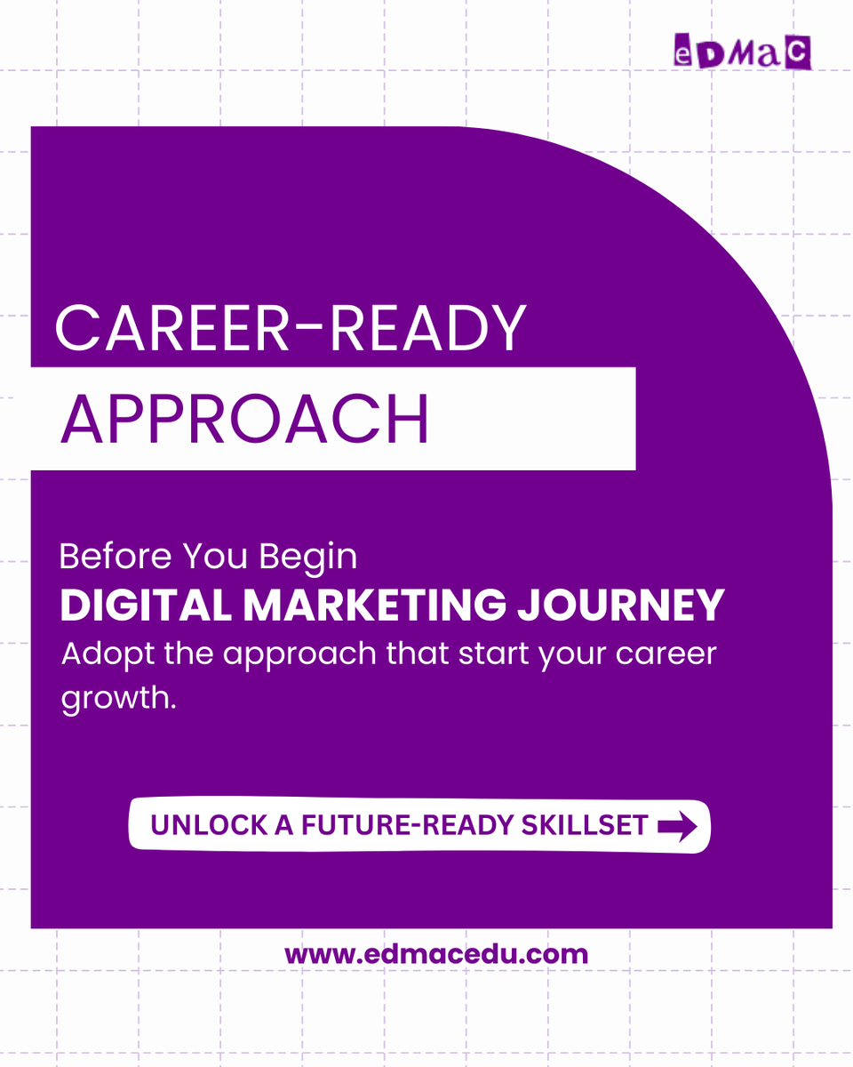 e_dmac_'s tweet image. At EDMAC, we build your digital marketing skills with real industry knowledge + career-ready training.

Ready to upgrade your mindset &amp;amp; career?
Explore our programs. 🔗
Follow @edmacedu ✨

#DigitalMarketing #EDMAC #SkillDevelopment #CareerGrowth #MarketingSkills