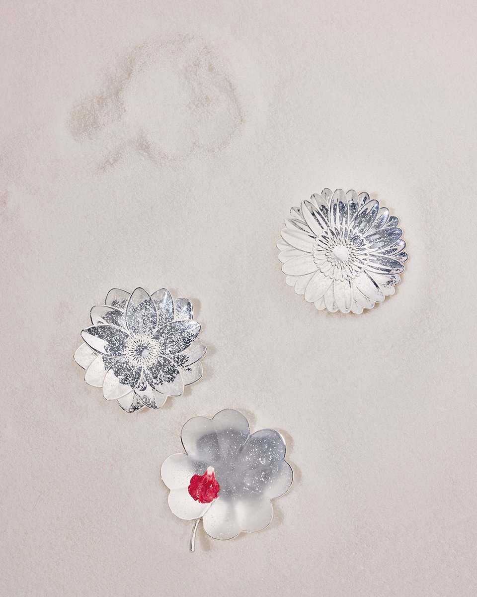 Christofle1830's tweet photo. Bouquet Givré ornaments and L’Herbier pieces: delicate engravings, nature-inspired forms, crafted to bring a touch of poetry to the season.
#christofle #LetItGlow #holiday #decoration https://t.co/ZEQ4T25SKe