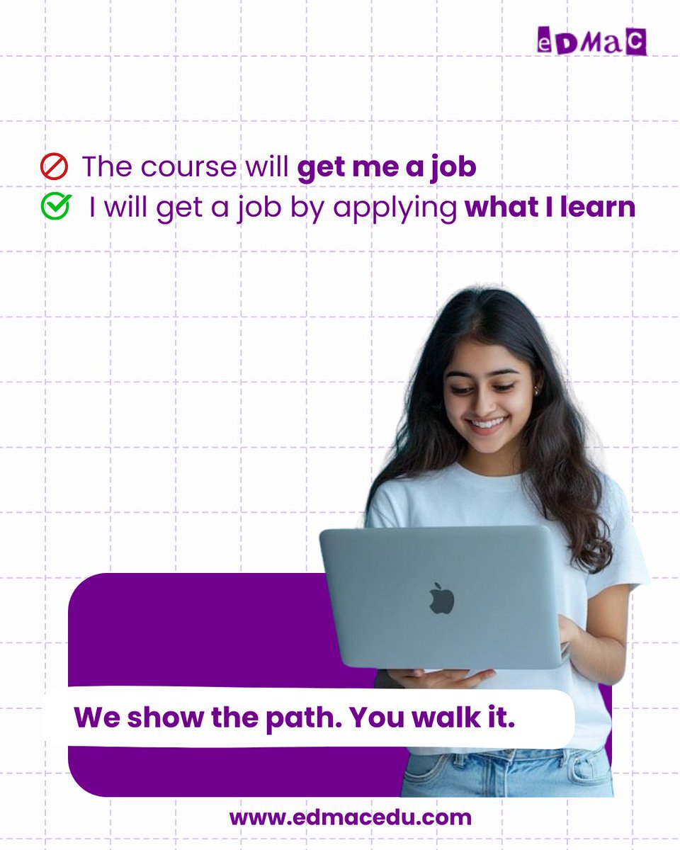 e_dmac_'s tweet image. At EDMAC, we build your digital marketing skills with real industry knowledge + career-ready training.

Ready to upgrade your mindset &amp;amp; career?
Explore our programs. 🔗
Follow @edmacedu ✨

#DigitalMarketing #EDMAC #SkillDevelopment #CareerGrowth #MarketingSkills