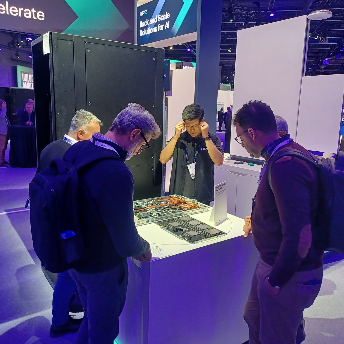 jamonascone's tweet photo. Come have fun with us in the AI neighborhood at HPE Discover Barcelona! #HPEDiscover https://t.co/bMcm643fCt https://t.co/TFggkw94ZZ