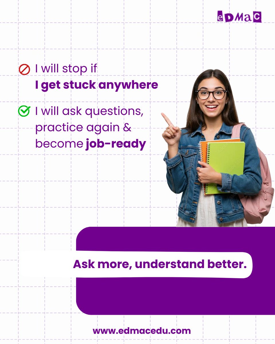 e_dmac_'s tweet image. At EDMAC, we build your digital marketing skills with real industry knowledge + career-ready training.

Ready to upgrade your mindset &amp;amp; career?
Explore our programs. 🔗
Follow @edmacedu ✨

#DigitalMarketing #EDMAC #SkillDevelopment #CareerGrowth #MarketingSkills