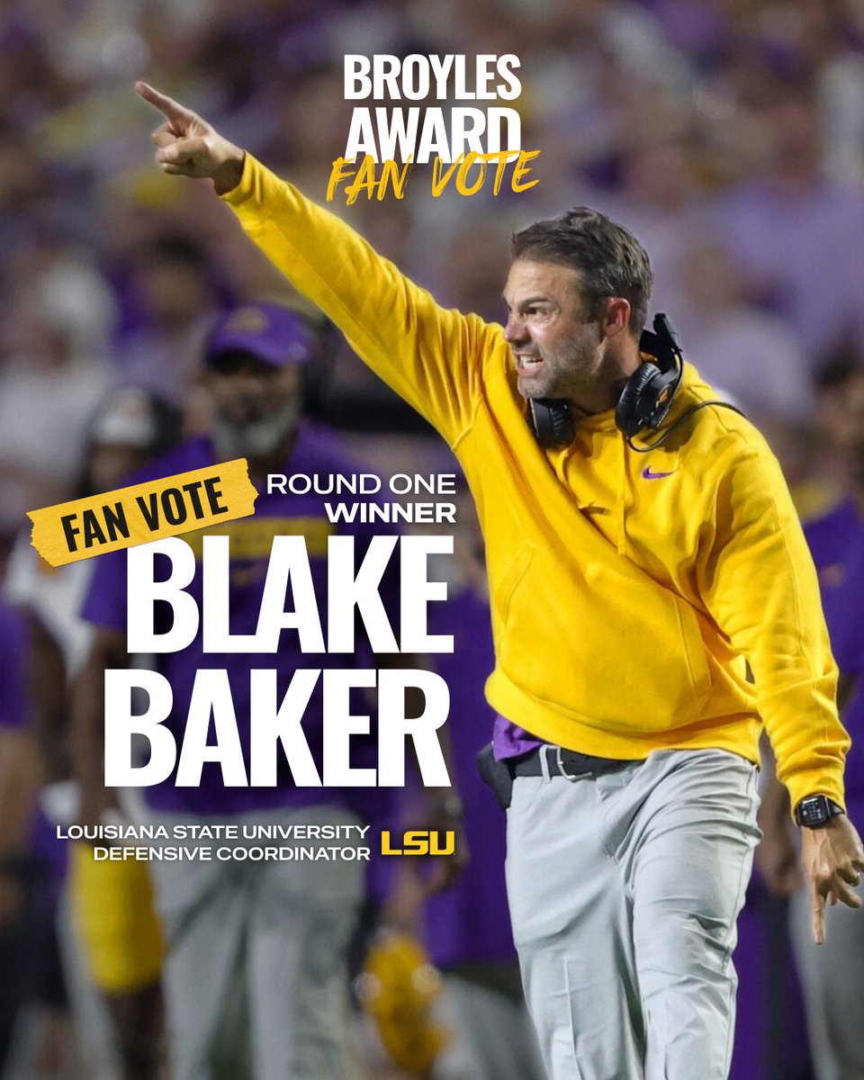 Can someone just please pay this man whatever it takes right now to keep him at LSU in that one-off 🔥 of a hoodie? He deserves to be a head coach, but he deserves it to be a historically top tier, P5 school. <a href="/Lane_Kiffin/">Lane Kiffin</a> <a href="/LSUfootball/">LSU Football</a> <a href="/CoachBlakeBaker/">Blake Baker</a>
