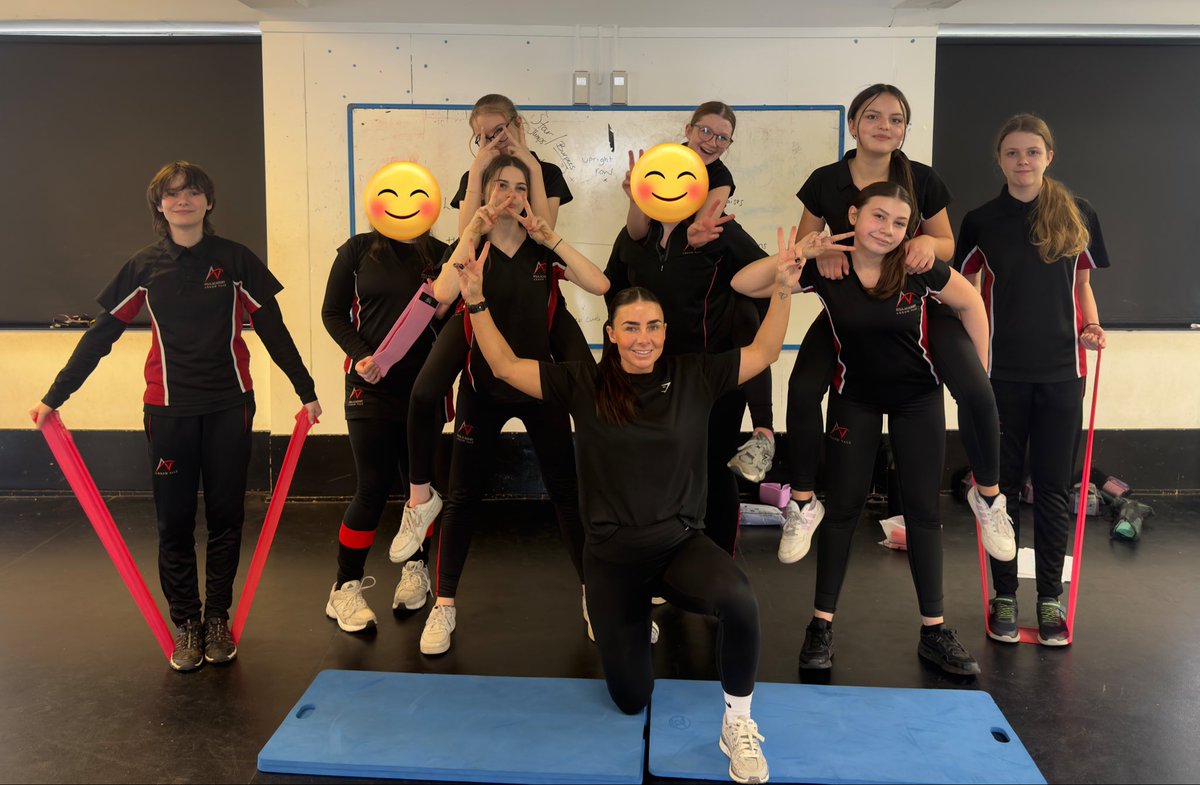 Year 10 experienced their first resistance band circuit during their fitness lesson today. They’ll ache tomorrow 🙌🏼👊🏼 Well done girls! (Half the class were camera shy!📸) <a href="/ArrowValeSchool/">Arrow Vale School</a>