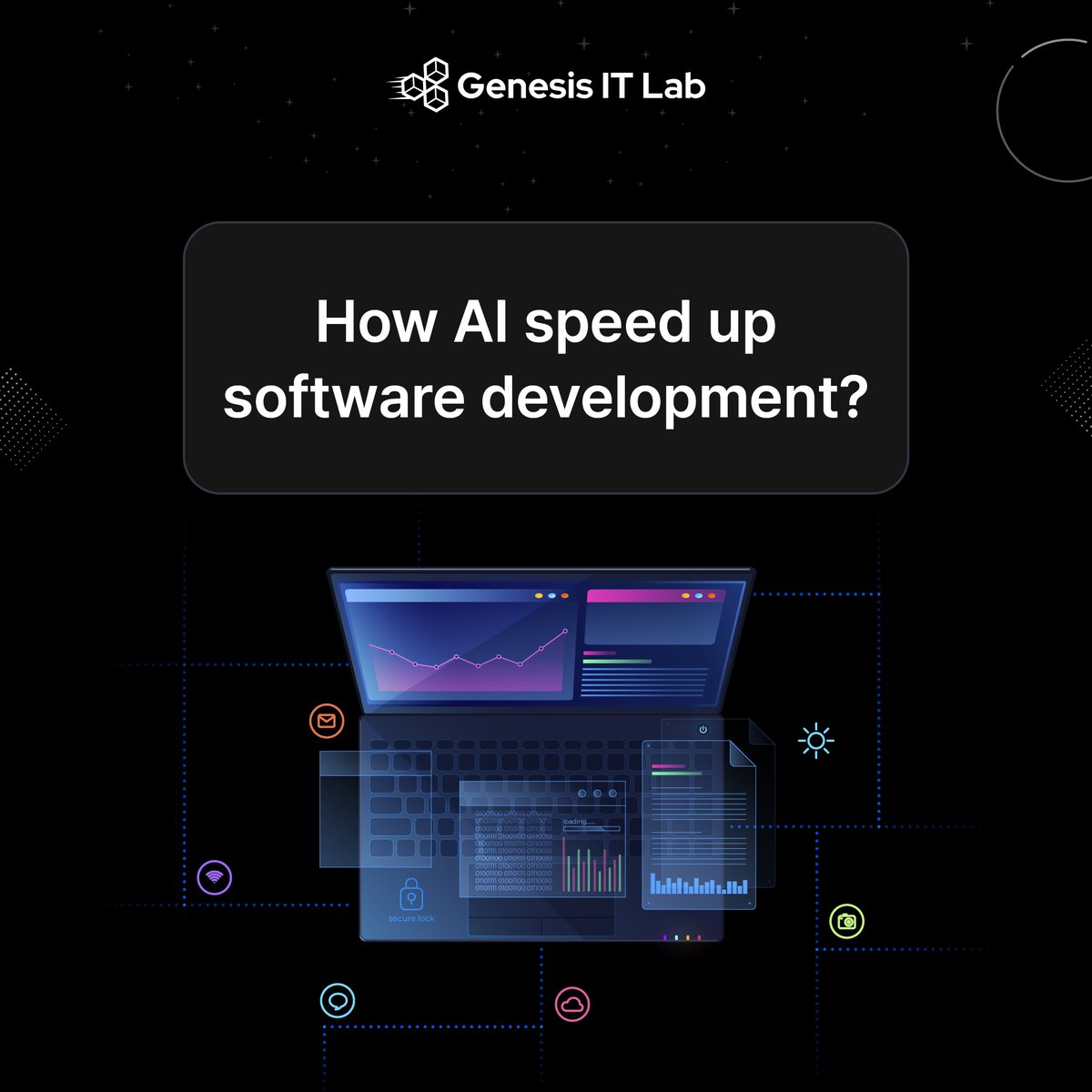 GenesisLabCom's tweet image. How can AI speed up software development?

AI can generate code suggestions, automate repetitive tasks, and even help solve complex programming challenges.

This lets developers focus on innovation while AI handles the tedious parts.

#AI #SoftwareDevelopment #Automation…