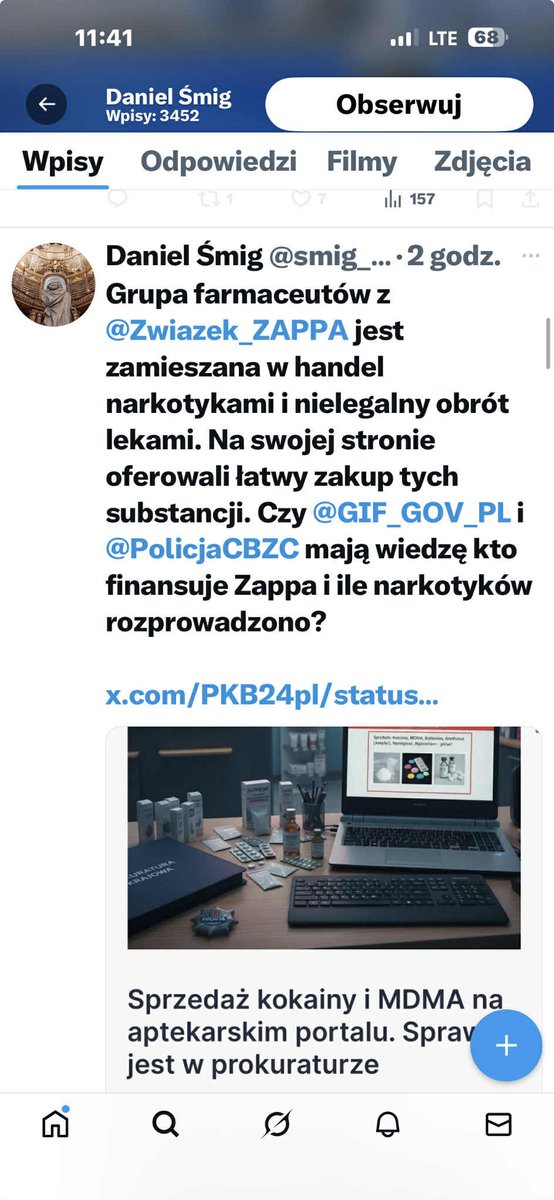 Marcin Wiśniewski tweet media
