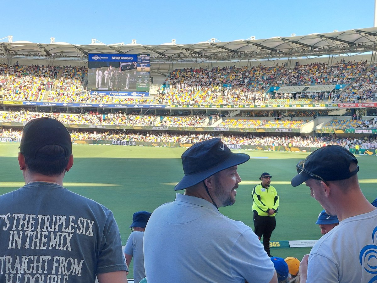 Great to be at the Gabba to see Root finally get a century in Australia. Even better than Cook's 200 at the MCG in 2017. Nice knock from Crawley &amp; a great end to the day with Archer's fireworks. Let's hope day 2 is better than in Perth.