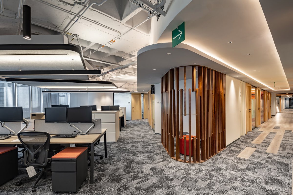 workplus_MX's tweet image. Ienova
Cada espacio se diseñó para que las personas trabajen en un entorno que impulse la concentración y la colaboración en equipo, siempre con funcionalidad y estilo como pilares clave.