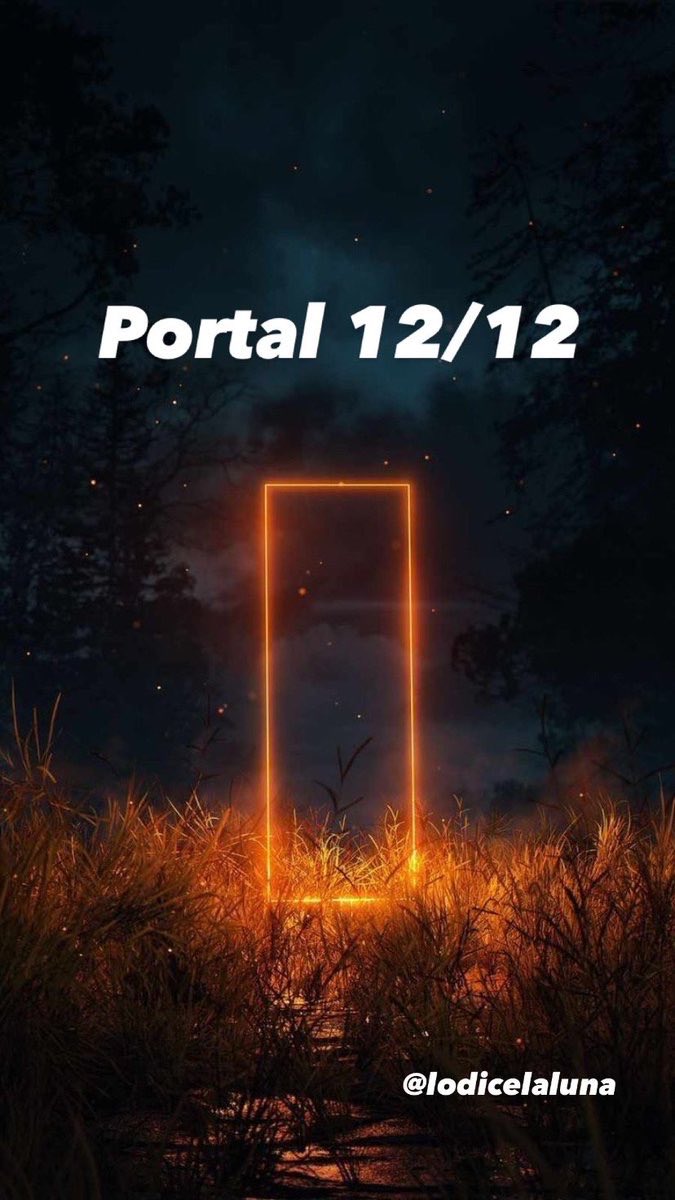 🔥 Entra el portal 12/12.
Uno de los portales energéticos más poderosos del año.
Fuego, transmutación, iluminación.
Si estás leyendo esto, no es casualidad.