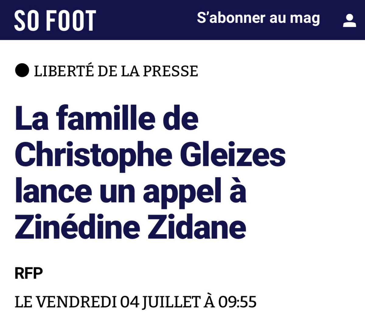 <a href="/realmarcel1/">Marcel</a> Pour l'un, parce que la famille de Christophe Gleizes l'espère, et parce que les deux autres s'expriment continuellement sur toutes sortes de sujets sociétaux, et que leur voix compte.
Sinon, n'hésitez pas vous-mêmes à vous mobiliser - plutôt que de harceler les journalistes.