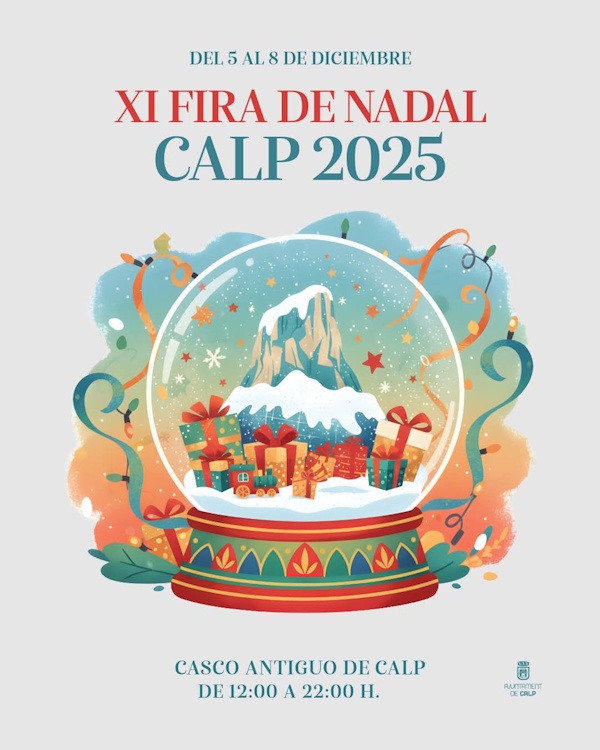 Inmobres's tweet image. 🎄✨ ¡La magia de la Navidad llega a Calpe!
Del 5 al 8 de diciembre celebramos la XI Feria de Navidad, con pasacalles, actuaciones, talleres y la Casita de Papá Noel.

🔗inmobres.es/xi-feria-de-na…

¡Te esperamos para vivir juntos unas fiestas inolvidables! 🎅🎶❄️
