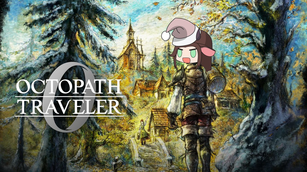 🔴🐮WE PLAY OCTOPATH TRAVELER 0. Let's go and discover the game together :D twitch.tv/princessaelodia