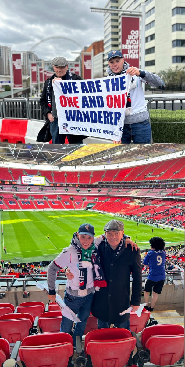 Flight high grandad 🕊️. Absolutely broken and I can’t believe you are gone but I know you will be cheering the wanderers on from above. Once a Wanderer Always a Wanderer ⚪️. 

Please share and if there is anything anyone can do i would be so grateful 🙏

#bwfc #boltonwanderersfc