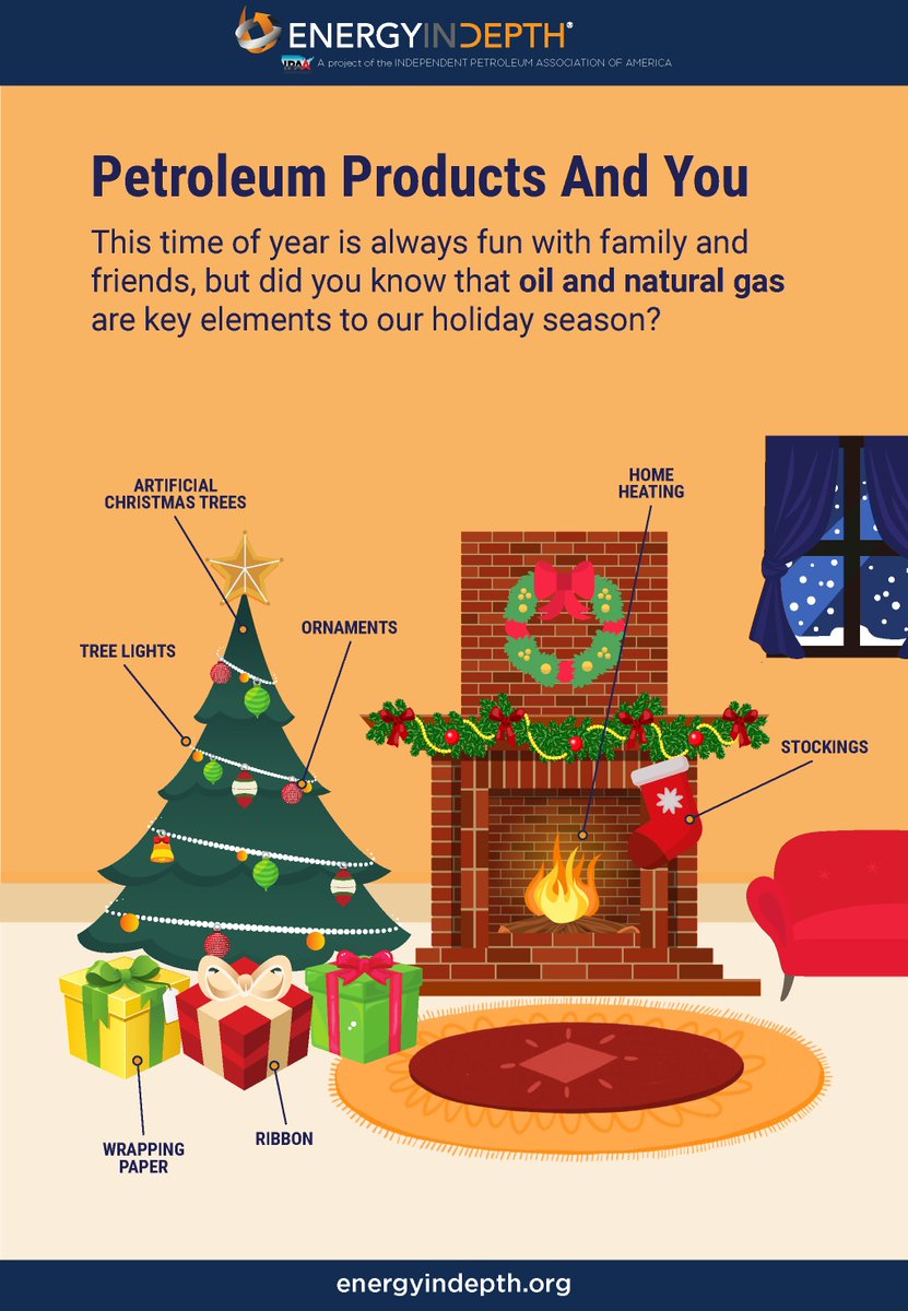 EnergyInDepth's tweet image. Today’s #SundaySpotlight goes to #oilandgas for supporting our holiday season! 🎄🎁