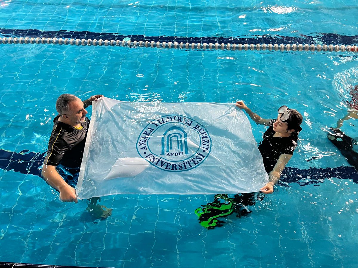 Öğretim Görevlimiz Yılmaz Nikbay rehberliğinde "Su Altı ve Su Üstü Arama Kurtarma" dersi kapsamında öğrencilerimizin yüzme ve dalma eğitimlerine sağladıkları havuz desteği için Çubuk Belediyesine teşekkür ederiz.
<a href="/avbakidemirbas/">Av. Baki DEMİRBAŞ 🇹🇷</a> 
<a href="/cubukbelediyesi/">Çubuk Belediyesi</a> 
<a href="/ybuankara/">Ankara Yıldırım Beyazıt Üniversitesi</a> 
<a href="/acengizkoseoglu/">Ali Cengiz Köseoğlu</a>