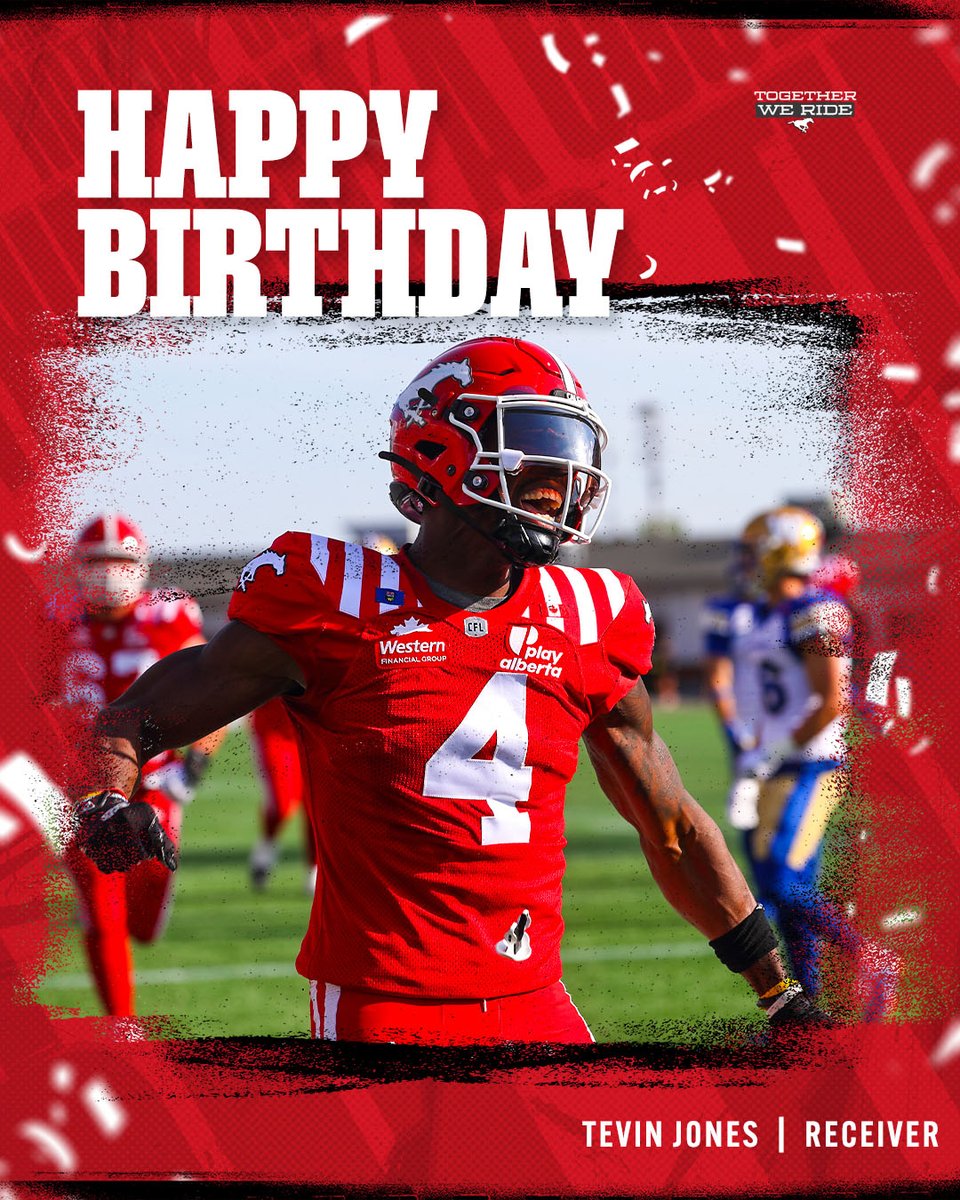 calstampeders's tweet photo. Happy Birthday, Tevin! 🎂 https://t.co/PSy5XPtnX3