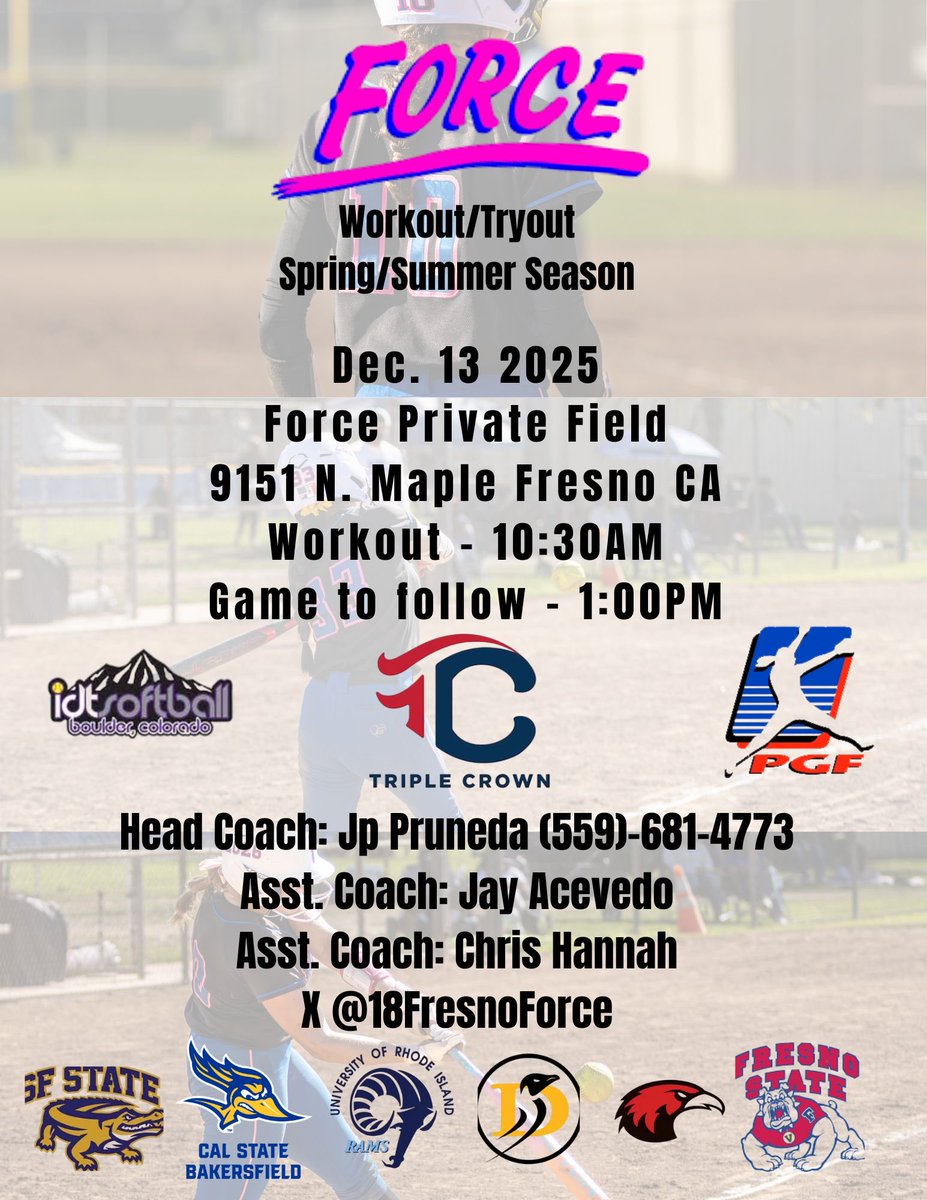 18FresnoForce's tweet photo. DM ME OR CALL ME IF YOU HAVE ANY QUESTIONS 🩷🥎💙#FORCEUP🤙🏼 https://t.co/zSlD4QsA8z
