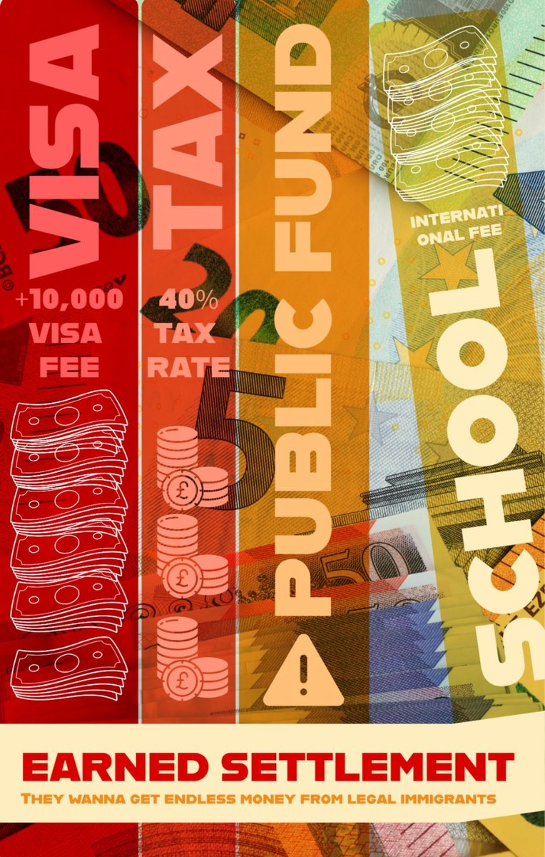 katyaye's tweet photo. Legal migrants bleed cash on visa fees, taxes, NHS surcharge & sky-high school costs—yet this sham “earned settlement” shoves ILR even further away!😱
Experts shred the bogus Skilled Workers ALREADY earn it. 10-year routes? Talent exodus incoming. #UKImmigrationScam #FixThisNow https://t.co/lCNfEdi6Xt