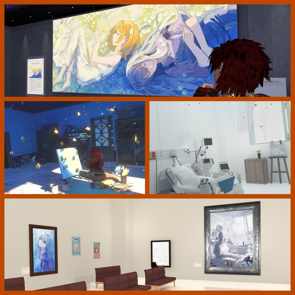 UmbraScrolls's tweet photo. 🌎 Exhibition: EXFLAT (PC Only)
https://t.co/98sFFPIqLZ

Experience beautiful spaces with variety of concepts with your whole body 🎨

Follow the World Author @shiro428 
#VR #VRChat https://t.co/gPxHCPNEan