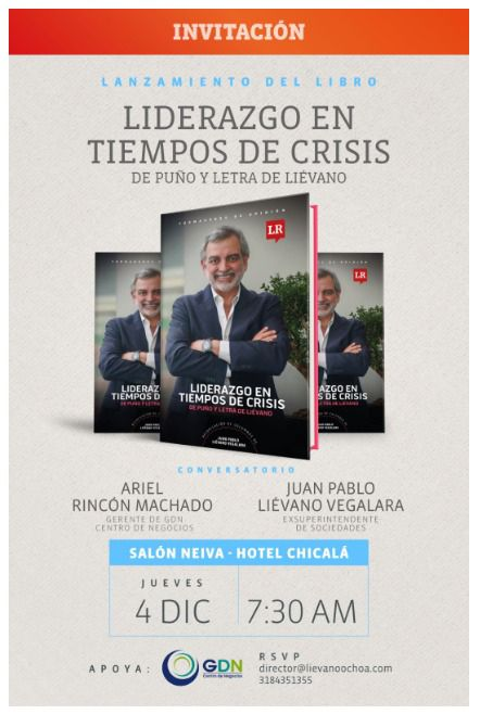Integrasoft_SAS's tweet photo. @elmercurioec @jorgeisaac007 📘✨ En Integrasoft – GrennyWave acompañamos el lanzamiento del libro “Liderazgo en Tiempos de Crisis” de Juan Pablo Liévano, una obra que inspira a liderar con estrategia, conciencia y humanidad.

🤝💡 Seguimos apostándole al conocimiento, la innovación y la tecnología. https://t.co/JhLPr8JEPq