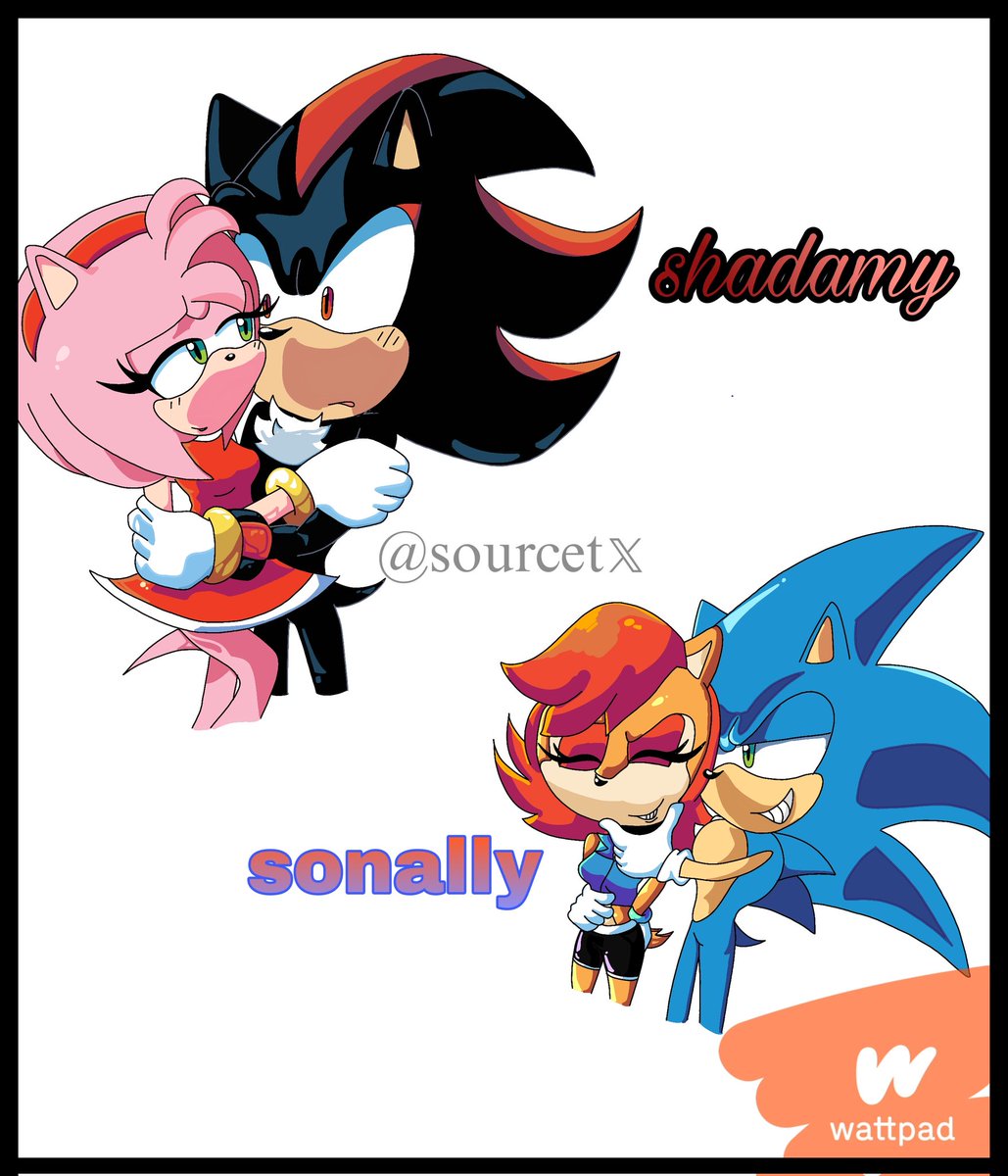 ¡Buen día,mis queridos espectadores! Los invito a leer “Alas rotas, corazones unidos”,  

Apariciones shadamy e sonally 💫
-sentimientos profundos y intrigantes-

- Disponible en Wattpad (español) 

#shadamy #sonally #fanfiction #comic #ship #couple #pareja #love #amor #Historia