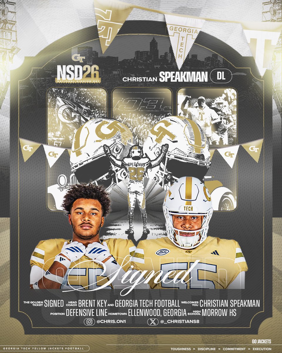 GeorgiaTechFB's tweet image. All roads lead to The Flats 🛣️

The line just got meaner⛓️

@_ChristianS8 | #StingEm 🐝