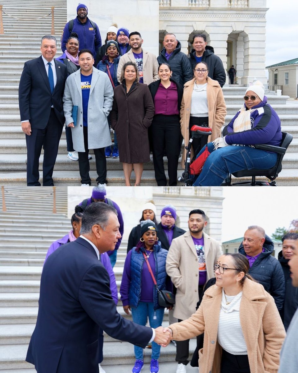 seiu_uhw's tweet photo. Dialysis workers &amp; patients took our fight to D.C. 

We told 50+ members of Congress the truth about the dialysis industry: short staffing, low wages &amp; unfair labor practices are hurting both workers and the patients we care for, including veterans.

They heard us loud and clear. https://t.co/v8d4U2G0h7