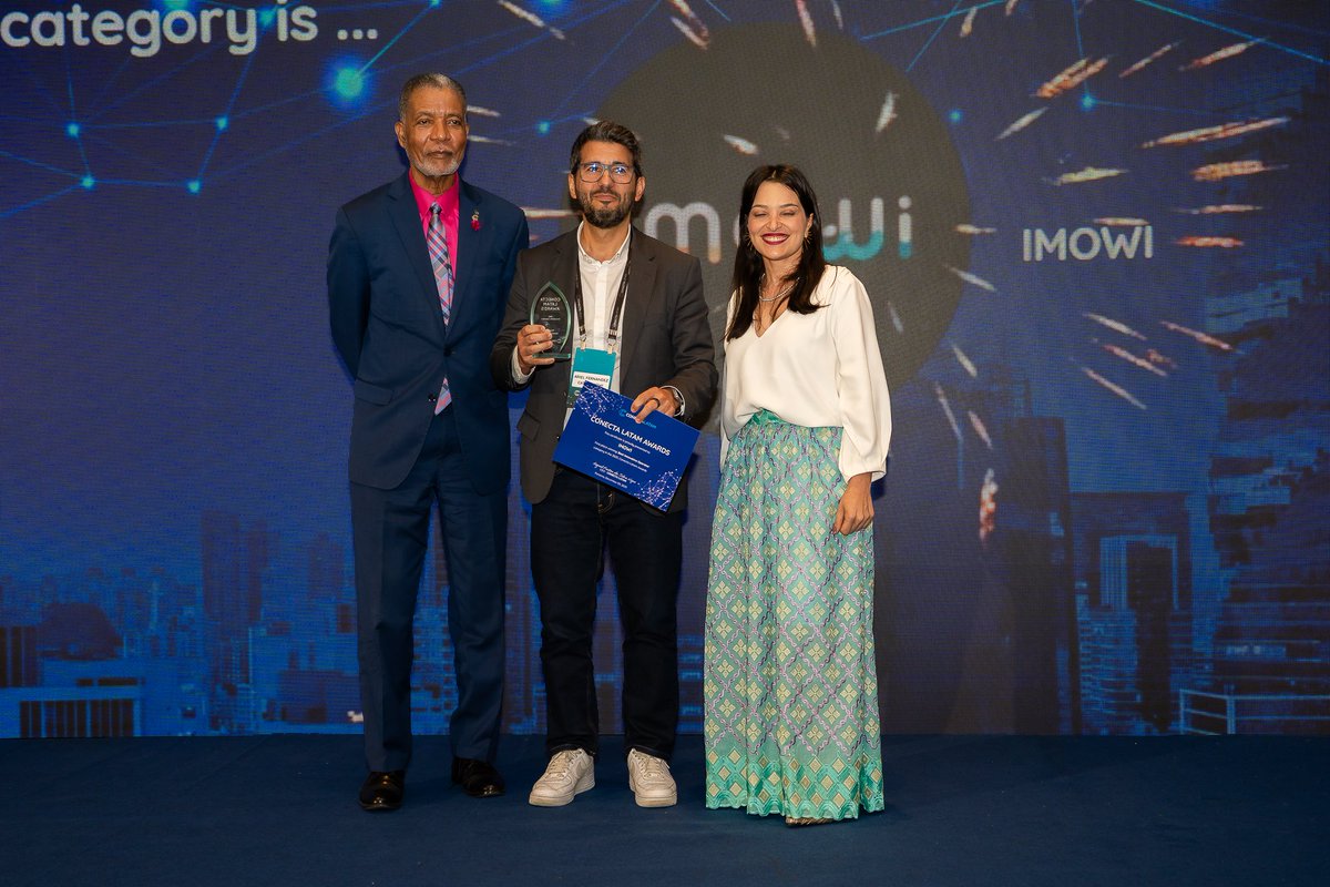 imowi ganó el Premio al Mejor Operador Innovador de Latinoamérica. Se encontraba también nominado en la categoría Mejor producto / solución para el mercado B2B.
En esta edición, se recibieron más de 300 propuestas y más de 7 mil votos únicos, una clara señal del vibrante talento