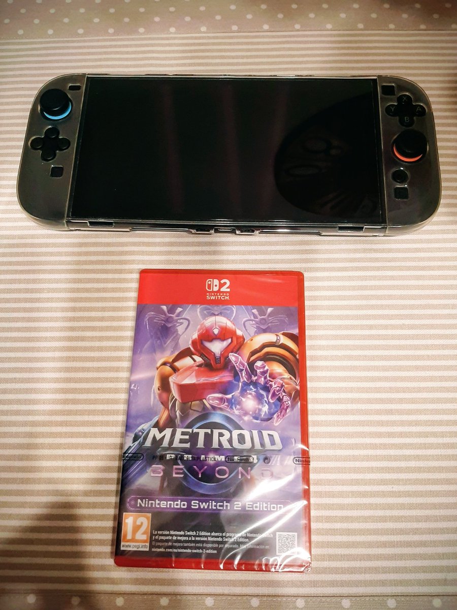 NlTr0's tweet photo. Por fin, ha llegado el gran día. #MetroidPrime4 #NintendoSwitch2 https://t.co/GpB6iN2ZSI