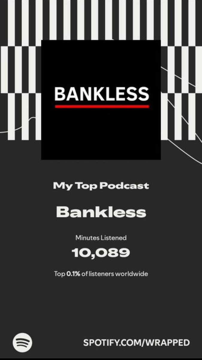 My best podcast was bankless Believe in SomETHing Streamed the moment $ETH  hit a new ATH on bankless podcast Thanks @TrustlessState and @RyanSAdams  Keep believing in $ETH 🫡