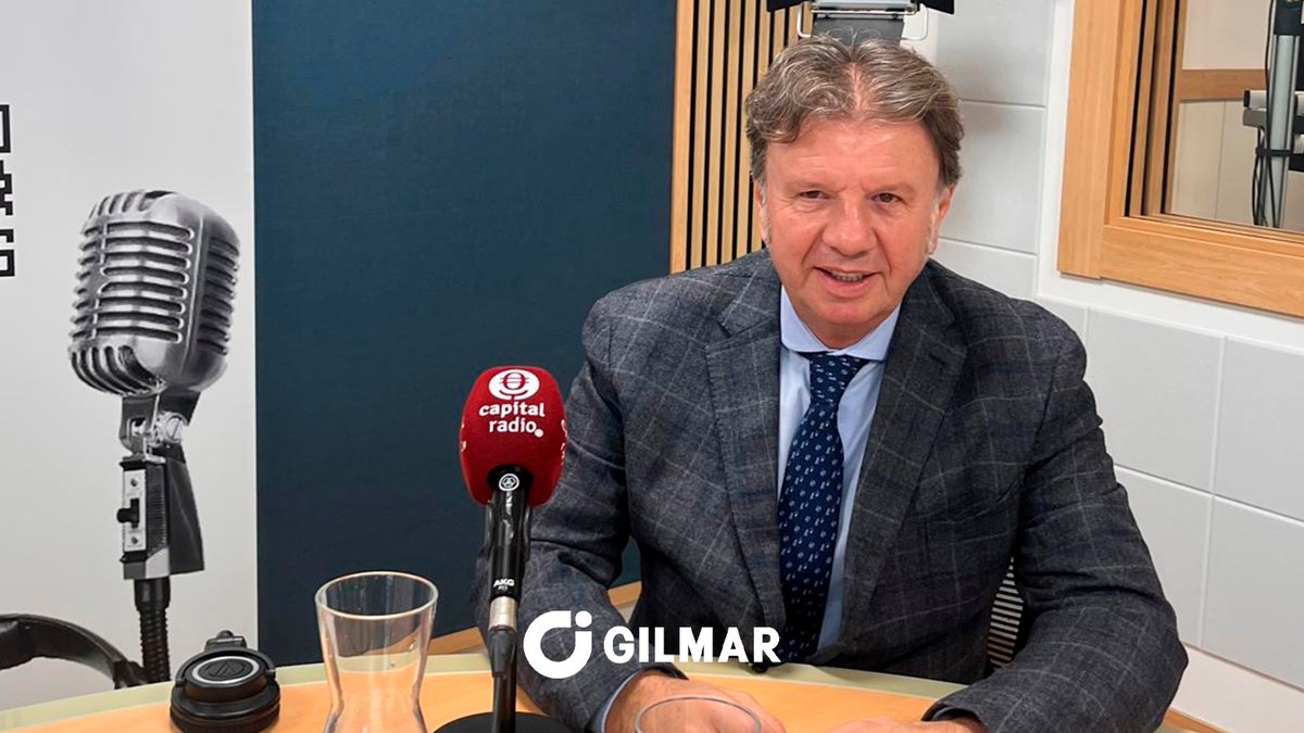 🎙️ Esta mañana, nuestro CEO Jesús Gil Marín ha estado en <a href="/capitalradiob/">Capital Radio</a>  con Meli Torres haciendo una evaluación del 2025 para GILMAR compartiendo previsiones para 2026.
 
Una entrevista imprescindible para entender nuestra visión y hoja de ruta.
 
🎧 Escúchala aquí: