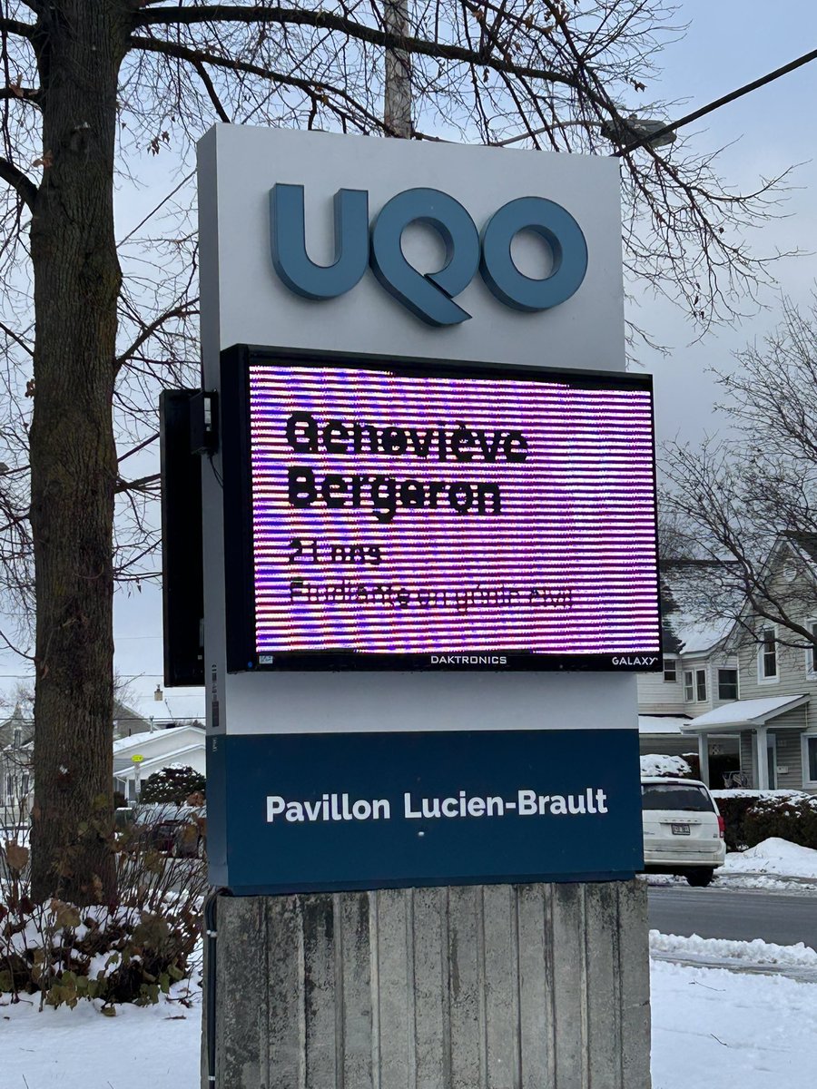 Merci à mon université de partager en boucle les noms de ces 14 femmes du 6 décembre 1989. Tombées sous les balles d’un assassin, mais pas tombées dans l’oubli.