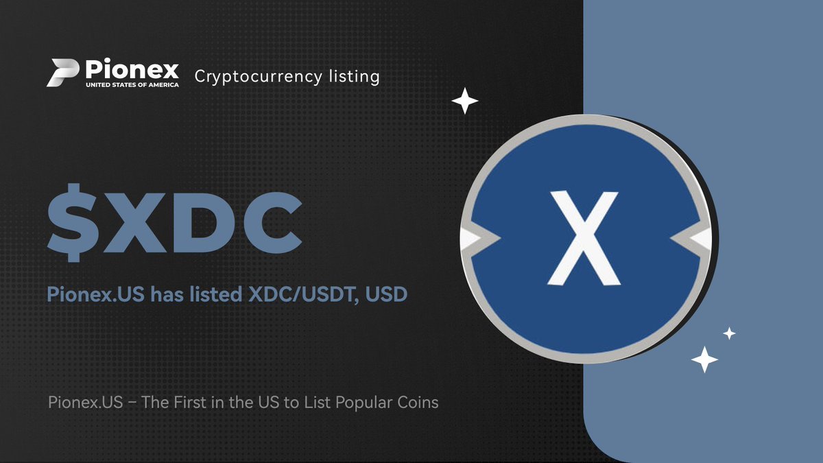 HTanaka34312's tweet photo. 📈 $XDC Now on Pionex US! 🇺🇸✨

💹 $XDC / $USDT &amp; $XDC / $USD trading live
📈 Easy access for traders
🌐 Start trading on Pionex today

⬇️ Trade now:
 https://t.co/ZmMBttTKPW

#XDC #PIONEXUS #CryptoTrading #DigitalAssets #Blockchain #TradeNow

@XDCNetwork @PionexUS https://t.co/5iohDTs3UR