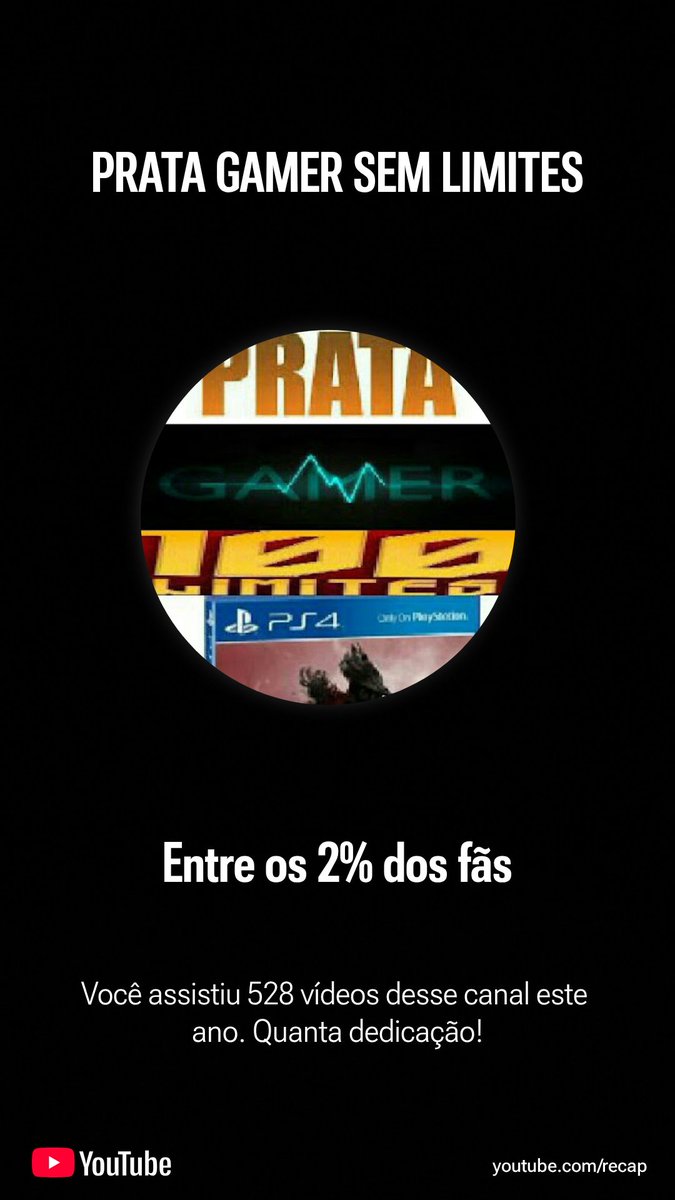 Dá uma olhada na minha YouTube Recap 2025 e faça a sua em youtube.com/recap