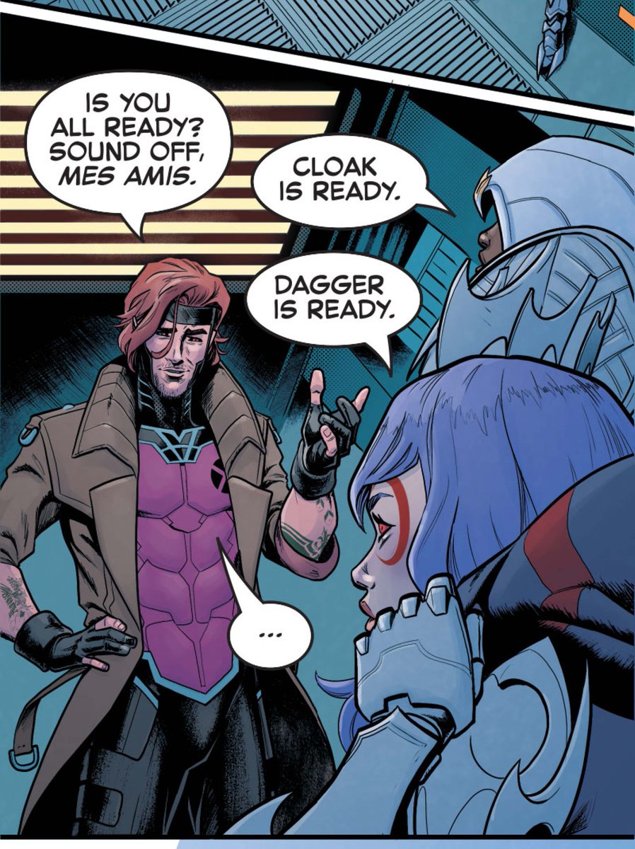 JasonMuhr's tweet image. If you have the @MarvelUnlimited app, I drew MARVEL RIVALS #31, out today! Rogue! Gambit! Rocket! I got to draw so many of my favorite characters!