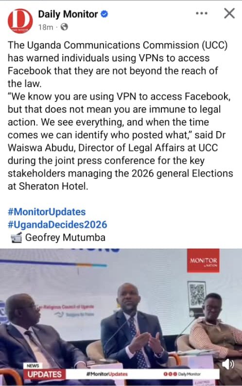 Many Government institutions are active on Facebook, and Government leaders too.
But you’ll still hear such jokes from UCC!!